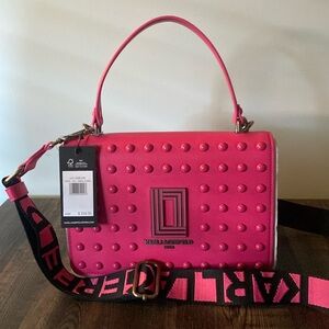 Karl Langerfeld Pink purse/crossbody